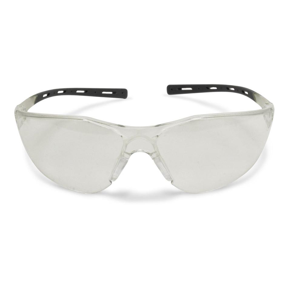 Radians TEC1-90 Tecona Safety Glasses | Clear Frame | Indoor/Outdoor Lens | Box of 12