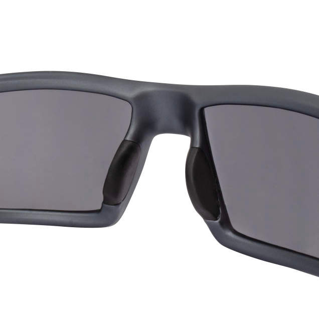 Crossfire 41291 Cumulus Premium Safety Glasses | Aluminum Gray Frame | Smoke Lens | Box of 12