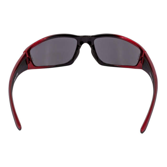 Crossfire 23233 RPG Premium Safety Glasses | Shiny Black/Pearl Red Frame | Silver Mirror Lens | Box of 12