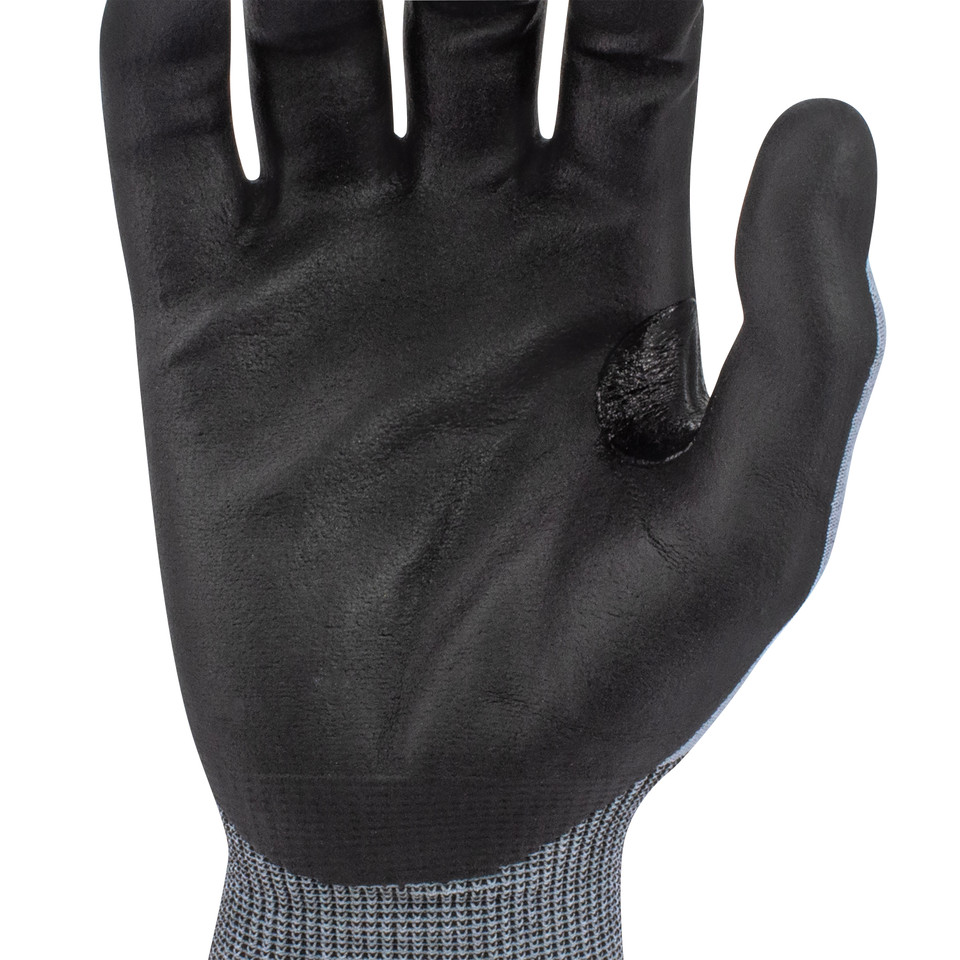 Radians RWG708M TEKTYE A4 Cut Protective Work Gloves | Reinforced Thumb | Gray | Medium Size | Box of 12 Pairs