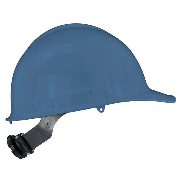Radians GHR4-BLUE Granite Cap Style Hard Hat | 4 Point Crown Strap Ratchet Suspension | Pillowed Brow Pad | Blue | Each