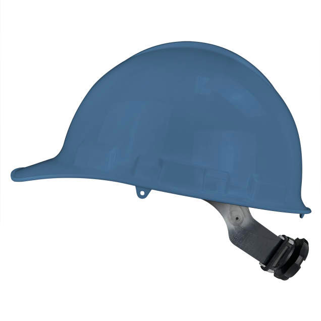 Radians GHR6-BLUE Granite Cap Style Hard Hat | 6 Point Crown Strap Ratchet Suspension | Pillowed Brow Pad | Blue | Each
