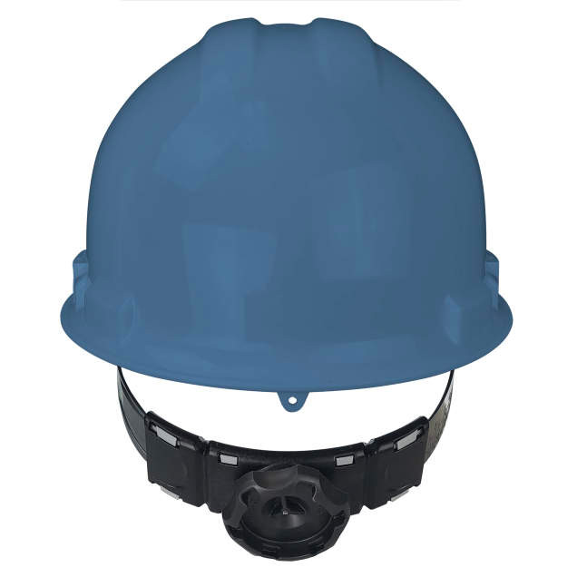 Radians GHR6-BLUE Granite Cap Style Hard Hat | 6 Point Crown Strap Ratchet Suspension | Pillowed Brow Pad | Blue | Each