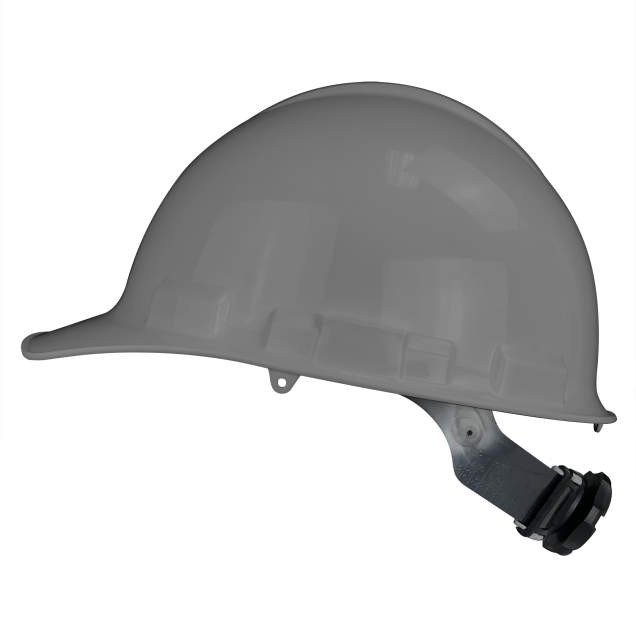 Radians GHR6-DARK GRAY Granite Cap Style Hard Hat | 6 Point Crown Strap Ratchet Suspension | Pillowed Brow Pad | Dark Gray | Each