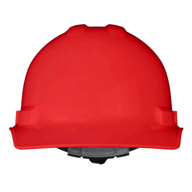 Radians GHR6-RED Granite Cap Style Hard Hat | 6 Point Crown Strap Ratchet Suspension | Pillowed Brow Pad | Red | Each