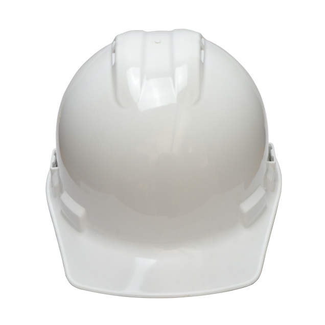 Radians GHR4V-WHITE Granite Vented Cap Style Hard Hat | 4 Point Crown Strap Ratchet Suspension | Pillowed Brow Pad | White | Case of 20 Units
