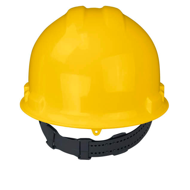Radians GHP4-YELLOW Granite Cap Style Hard Hat | 4 Point Crown Strap Pinlock Suspension | Pillowed Brow Pad | Yellow | Each