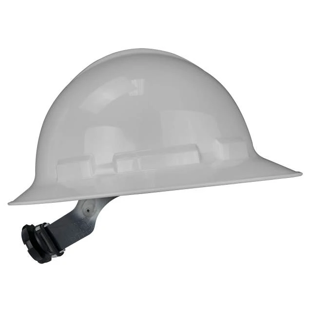 Radians QHR6-GRAY Quartz Full Brim Hard Hat | 6 Point Crown Strap Ratchet Suspension | Pillowed Brow Pad | Gray | Case of 10 Units