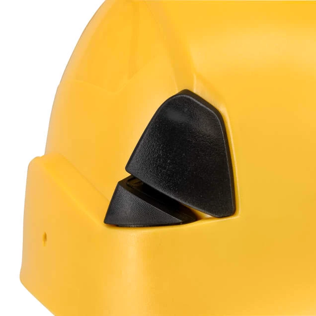 Dewalt DPG22V-YELLOW Type II Class C Vented Safety Helmet | 4-Point Ratchet Suspension | Adjustable Chin Strap | Yellow