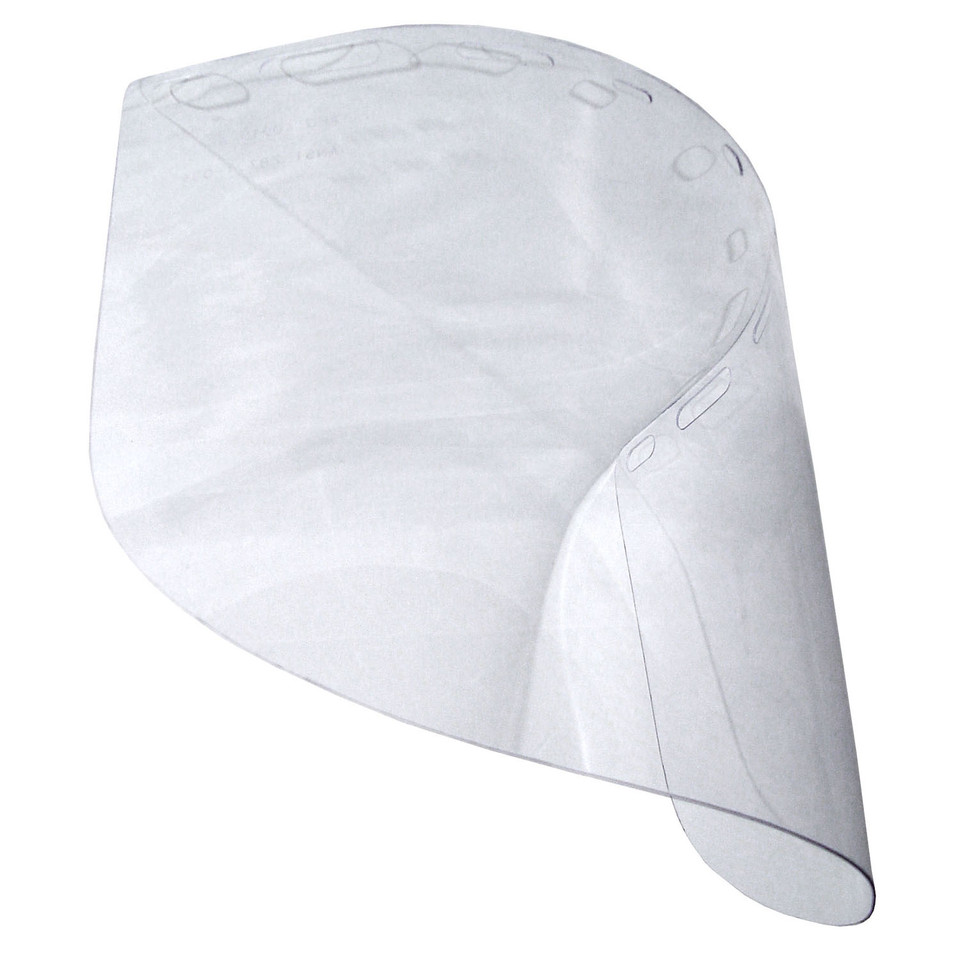 Radians V40815-C Clear PC Face Protection Shield | .040" x 8" x 15-1/2" Size | Each