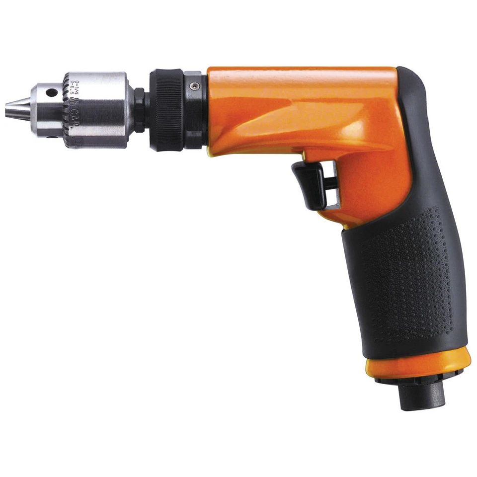Dotco 14CFS93-38 Non-Reversible Pistol Grip Pneumatic Drill | 14CF Series | 0.4 HP | 3,200 RPM | Composite Housing | 1/4" Chuck