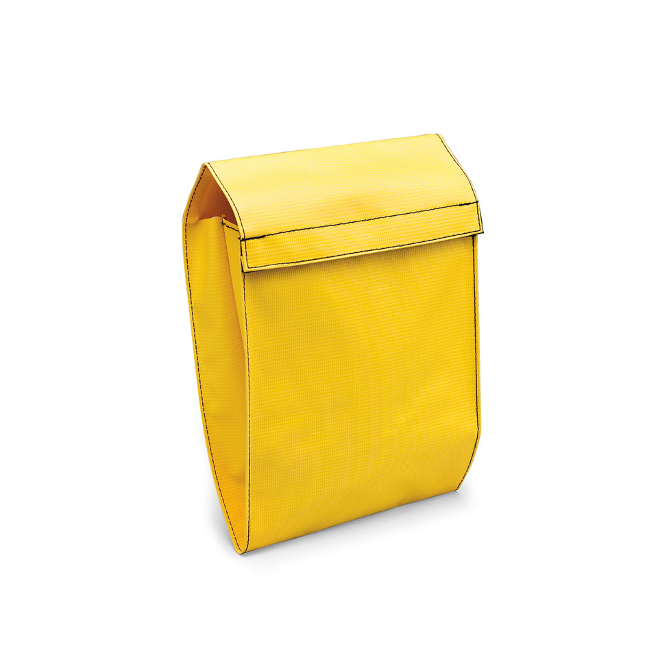 Allegro 2010 Respirator and Equipment Carry Bag | 7"W x 4"D 9"H Half Mask Size | Hook and Loop Closure