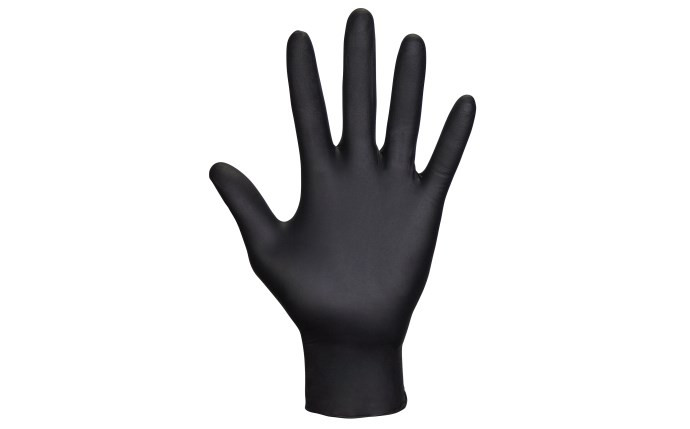 SAS Safety 66518 Raven Powder-Free Exam Grade Nitrile Disposable Gloves | 7 Mil | Large | Sold by Box of 100