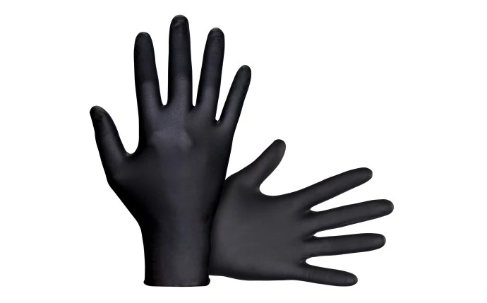 SAS Safety 66519 Raven Powder-Free Exam Grade Nitrile Disposable Gloves | 7 Mil | X-Large | Sold by Box of 100