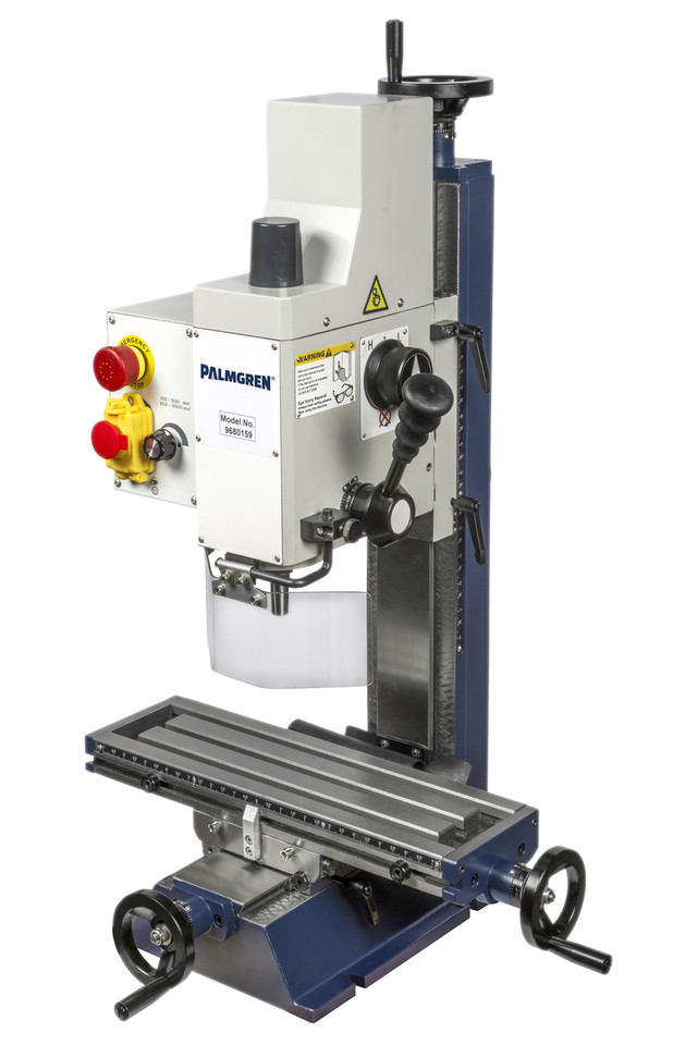 Palmgren 9680159 Variable Speed Gear Head Milling Machine | 5/8' HP | 13-1/2" Swing