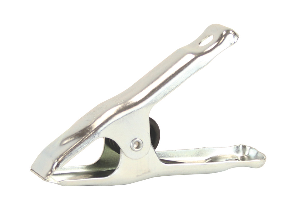 Palmgren 64021 Spring Clamp Without Rubber Tips | 1" Max Open Capacity | 3/4" Jaw Width | 1/4" Mounting Hole