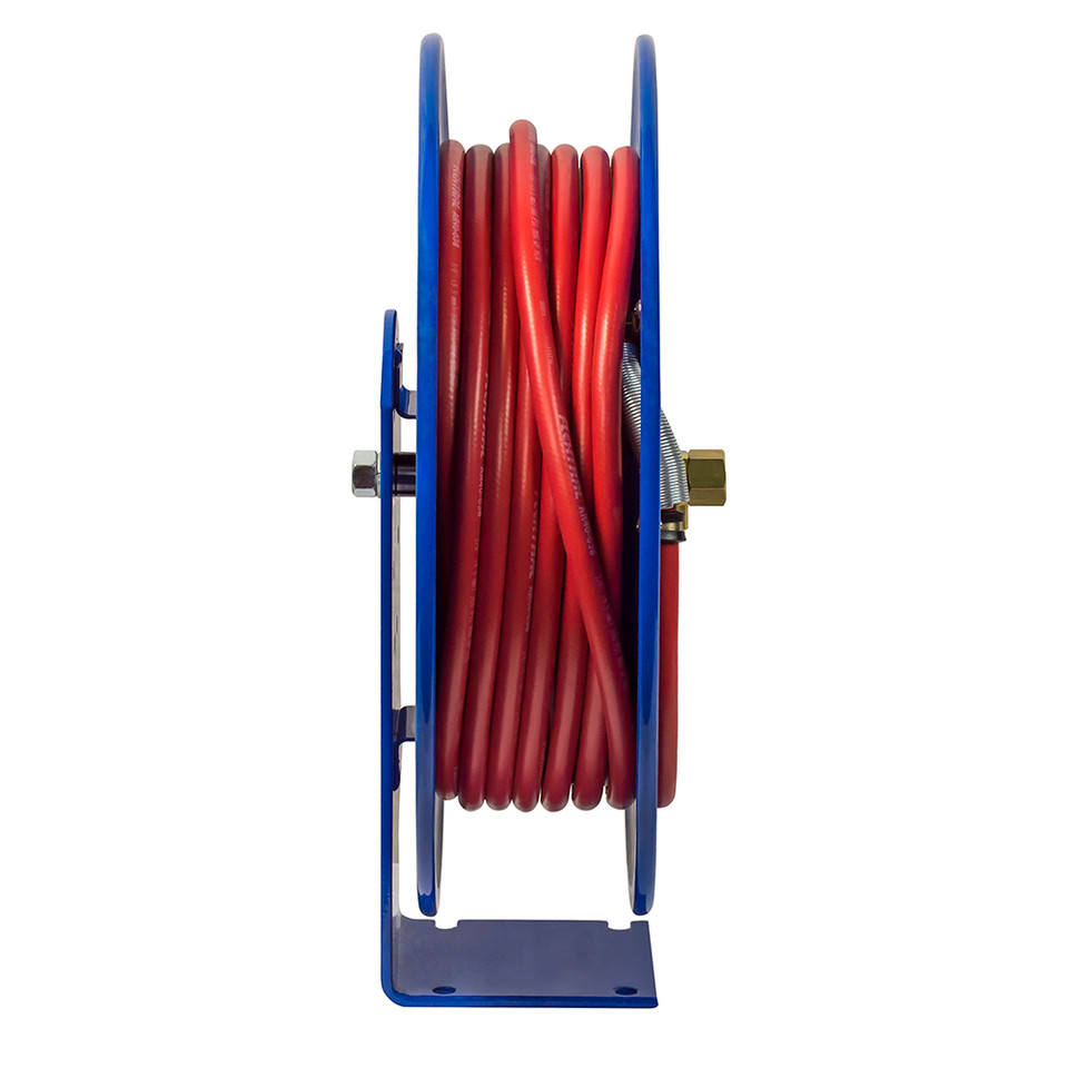 Coxreels EZ-E-HP-130 Spring Rewind Enclosed Cabinet Hose Reel | EZ-E Series | 1/4" Hose Diameter | 30' Hose Length | 5000 Max PSI