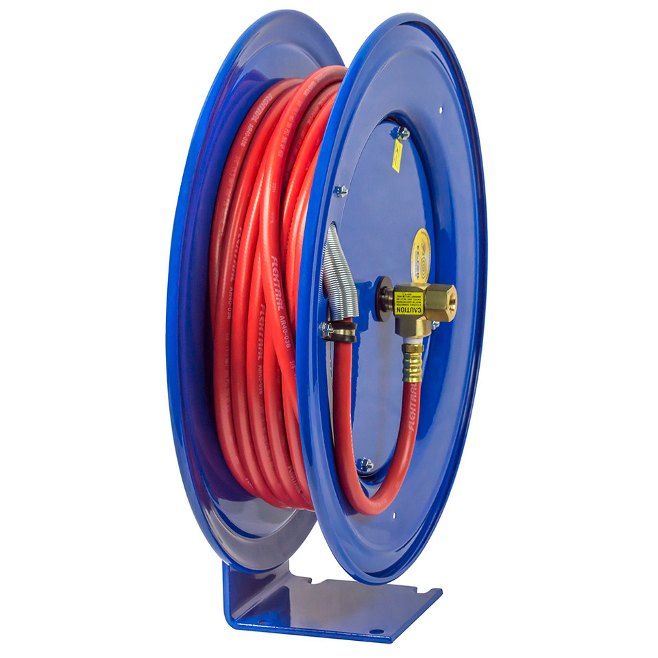Coxreels EZ-E-HP-130 Spring Rewind Enclosed Cabinet Hose Reel | EZ-E Series | 1/4" Hose Diameter | 30' Hose Length | 5000 Max PSI
