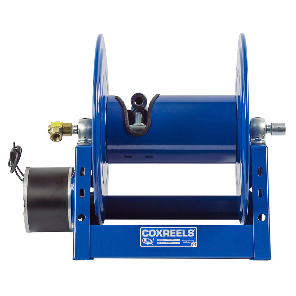 Coxreels 1125-4-500-H Hydraulic Rewind Hose Reel | 1125 Series | 1/2" Hose Diameter | 500' Hose Length | 3000 Max PSI | Less Hose