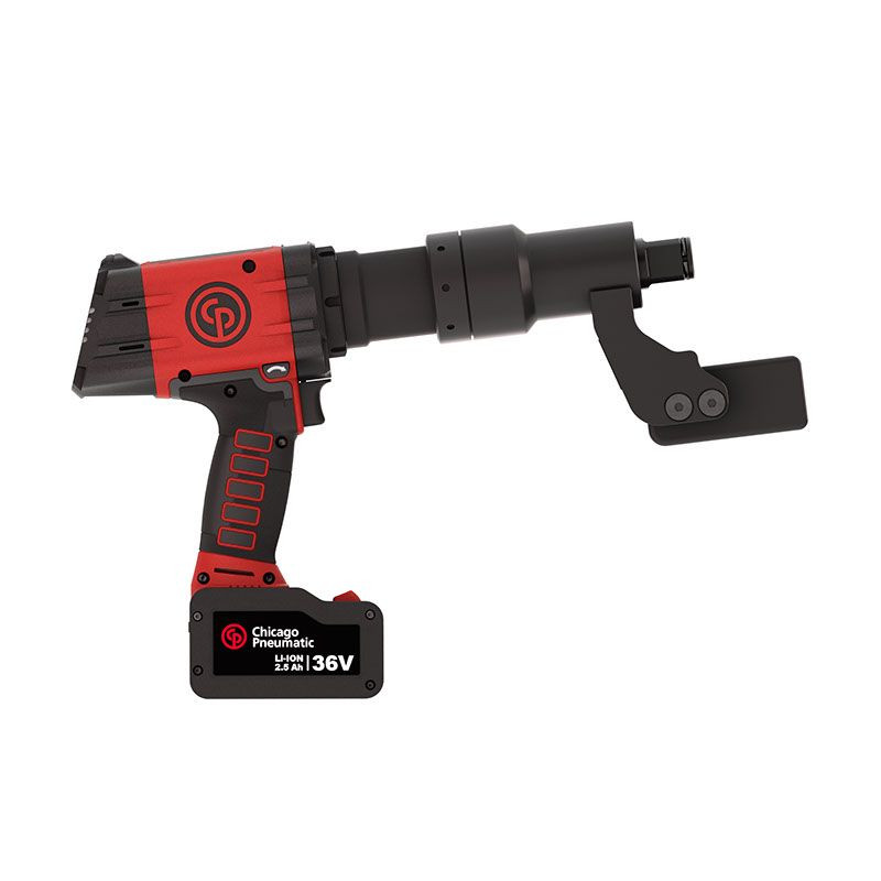 Chicago Pneumatic Battery Torque Wrench | CP8609TC-B PACK 36V 2.5AH | 220 - 665 (ft-lbs) Torque Range | 1" Square Drive