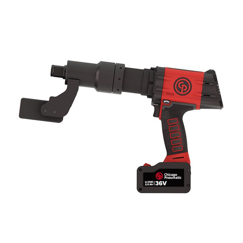 Chicago Pneumatic Battery Torque Wrench | CP8609TC-B PACK 36V 2.5AH | 220 - 665 (ft-lbs) Torque Range | 1" Square Drive