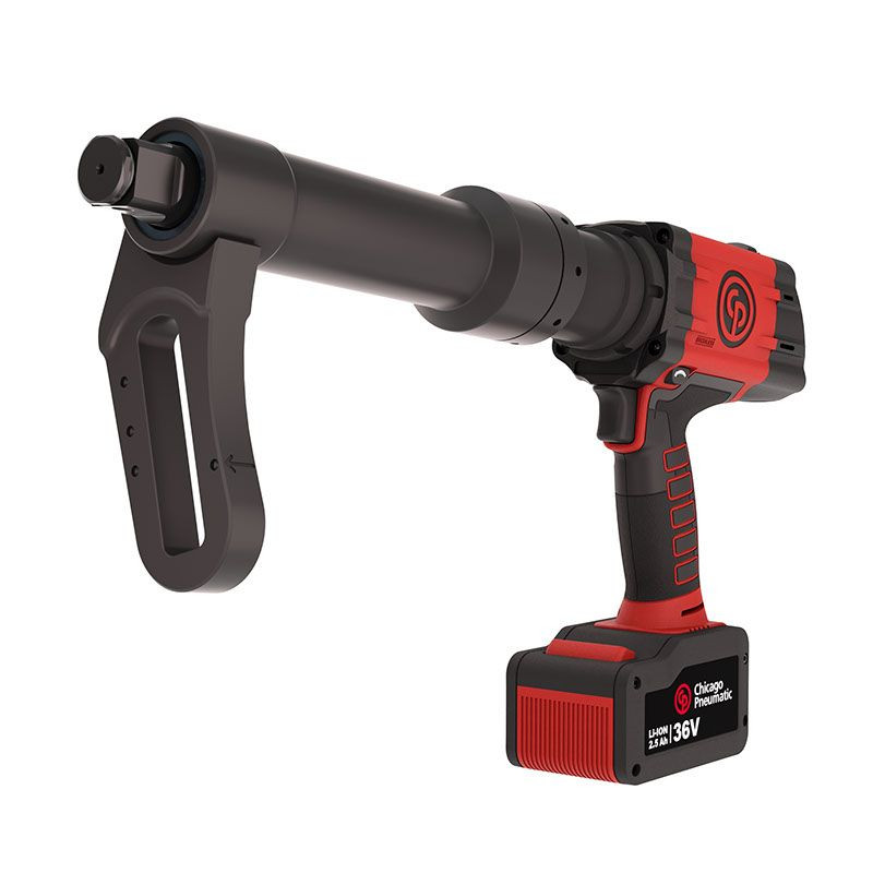 Chicago Pneumatic Battery Torque Wrench | CP8609-xCT PACK 36V 2.5AH | 220 - 665 (ft-lbs) Torque Range | 1" Square Drive