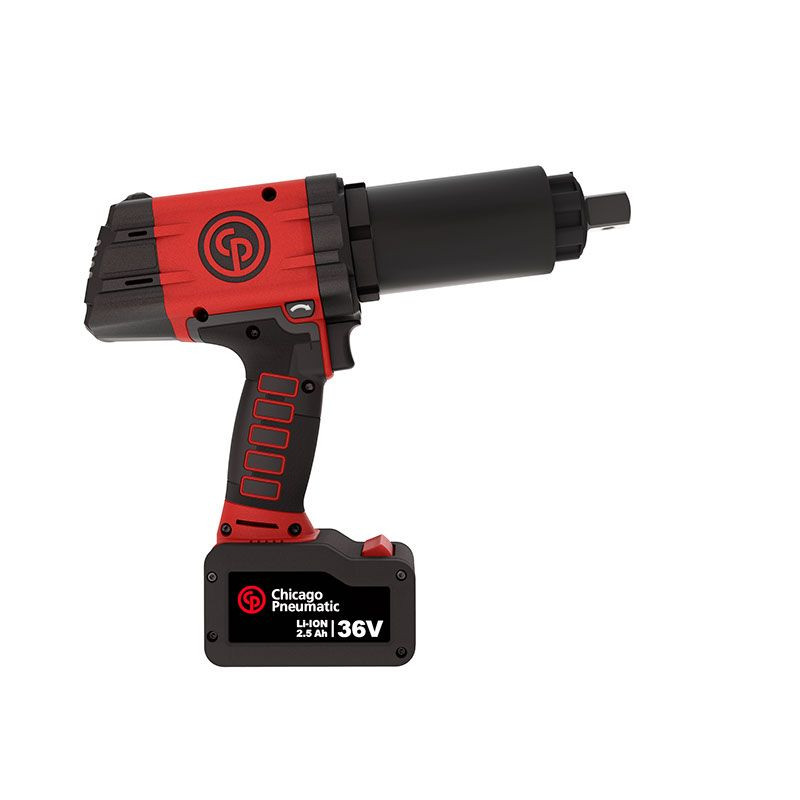 Chicago Pneumatic Battery Torque Wrench | CP8613CQ WOB PACK 36V 2.5AH | 221 - 959 (ft-lbs) Torque Range | 3/4" Square Drive