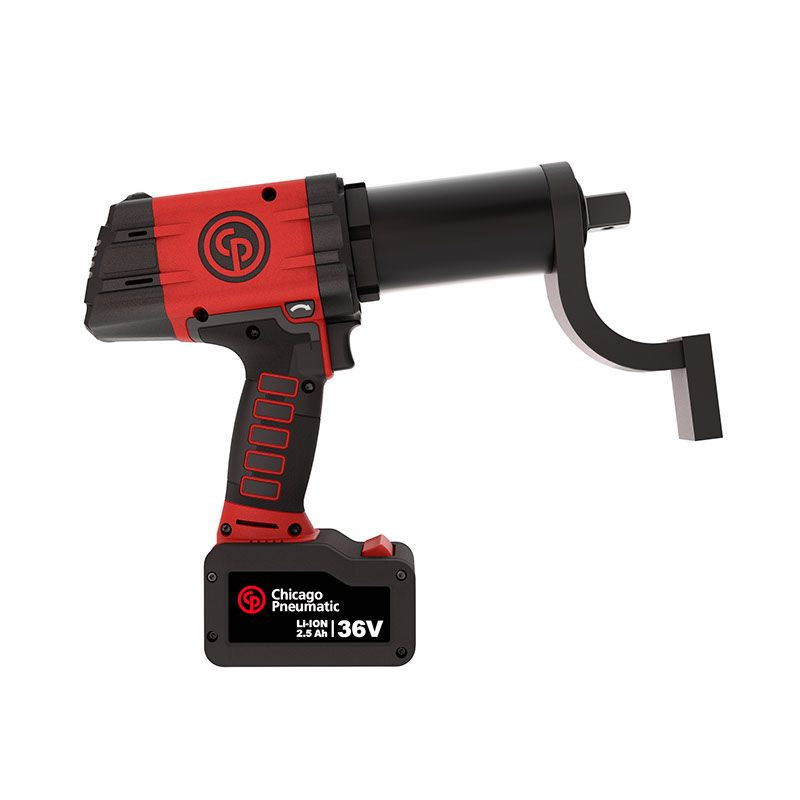 Chicago Pneumatic Battery Torque Wrench | CP8613TC PACK 36V 2.5AH | 221 - 959 (ft-lbs) Torque Range | 3/4" Square Drive
