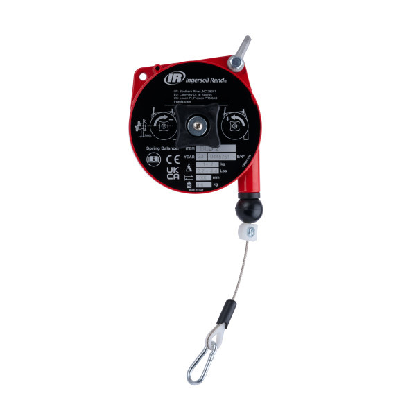 Ingersoll Rand BLD2 Light-Duty Power Tool Spring Balancer | 5.2' Lift | 2.2 - 4.4 lbs Load Capacity