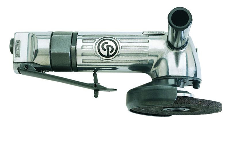 Chicago Pneumatic CP854 Angle Wheel Grinder | 0.7 HP | 13,000 RPM | 4" Max Wheel Capacity | Aluminum Alloy Housing