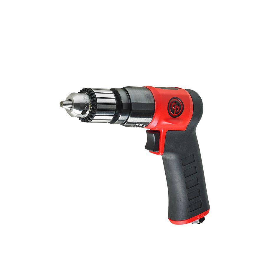 Chicago Pneumatic CP9285C 3/8" Pneumatic Air Drill | Keyed Metal | 0.62 HP | 3,000 RPM | 4.1 (ft-lb) Stall Torque
