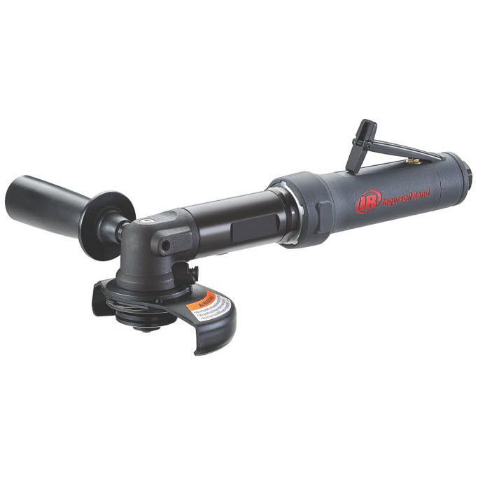Ingersoll Rand M2L100RP106 Extended Angle Grinder | 1 HP | 10,000 RPM | 5/8" - 11 Thread | Rear Exhaust