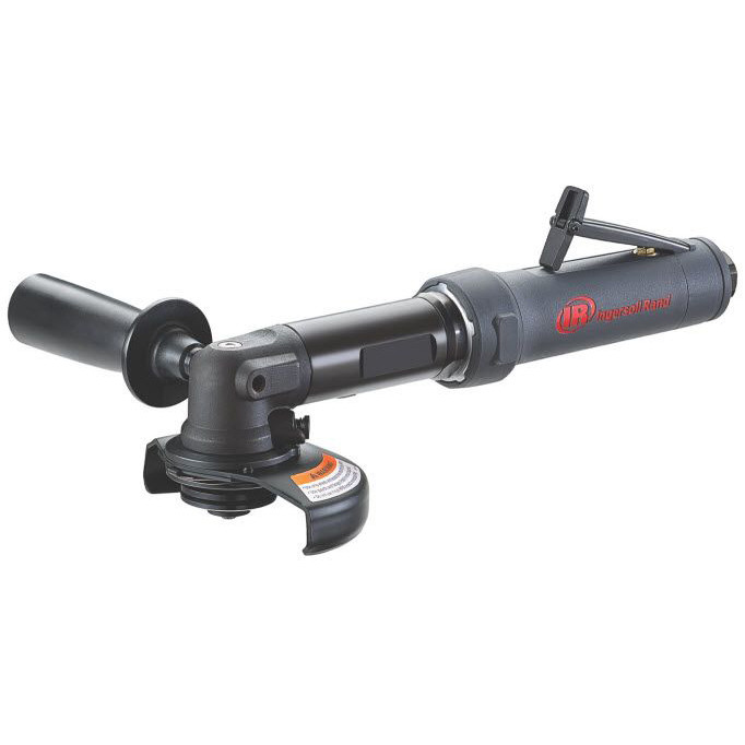Ingersoll Rand M2L120RP1045 Extended Angle Grinder | 1 HP | 12,000 RPM | 5/8" - 11 Thread | Rear Exhaust