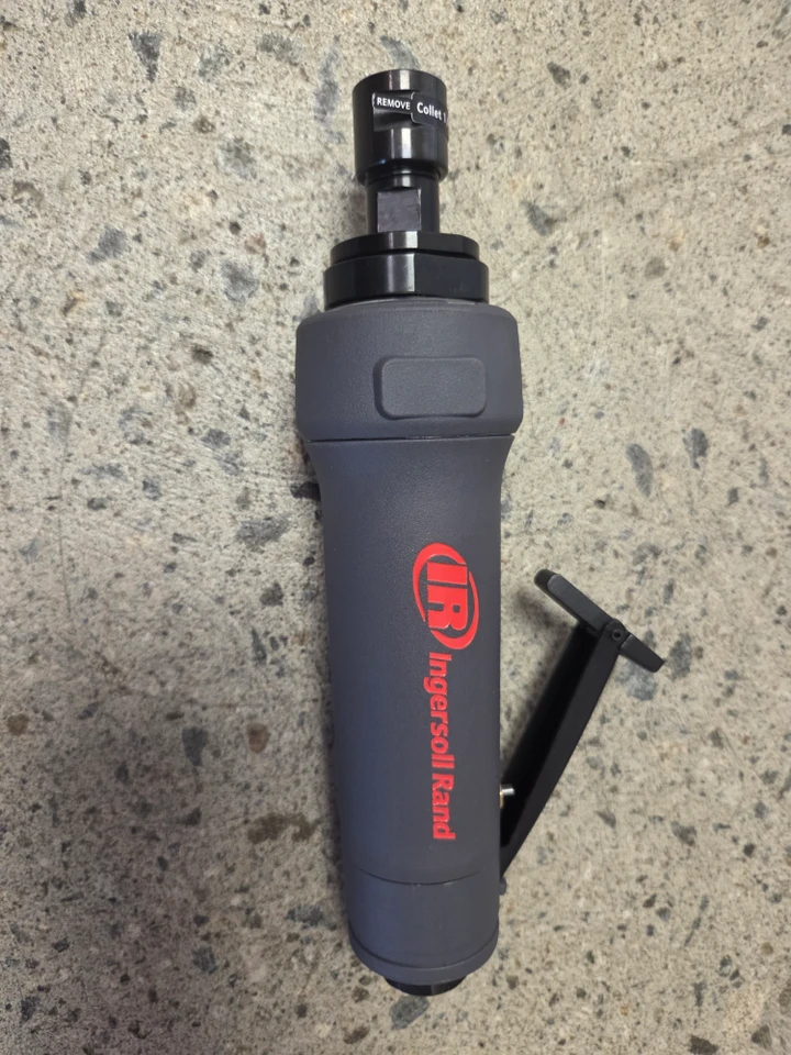 M2H250RG4 1 HP Air Die Grinder IR, 25,000 RPM Inline, Straight, 1/2" Collet, Includes Overhose and Wrenches and a 6 MM Collet