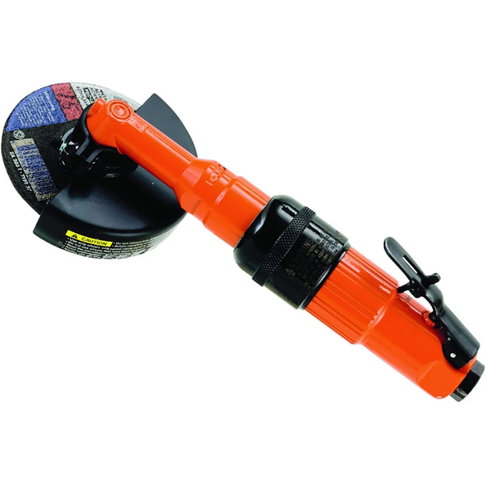 Cleco 236GLRB-135A-D3T4 Extended Head Right Angle Grinder | 236 Series | 0.8 HP | 13,500 RPM | Aluminum Housing | Rear Exhaust