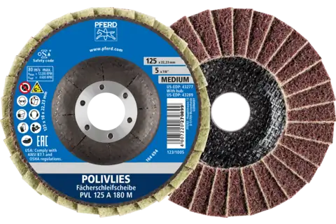 Pferd POLIVLIES Flap Discs