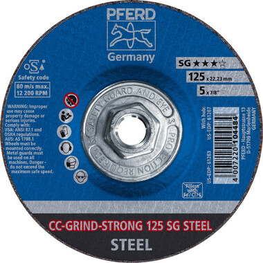 CC-GRIND-STRONG SG STEEL Grinding Discs