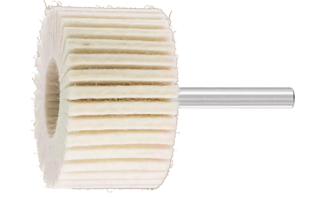 2" Mounted Felt Flap Wheels