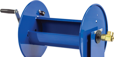 Coxreels Powder Coated Blue Hose Reel, Size: 3/8' x 100