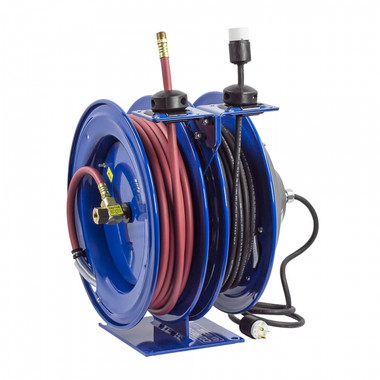 Spiral Power Spring Loaded Cable Reel Slip Ring Mounted Externally