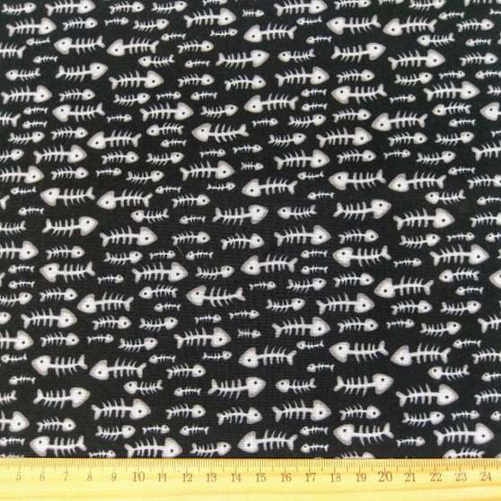 Fish Bones - Black 