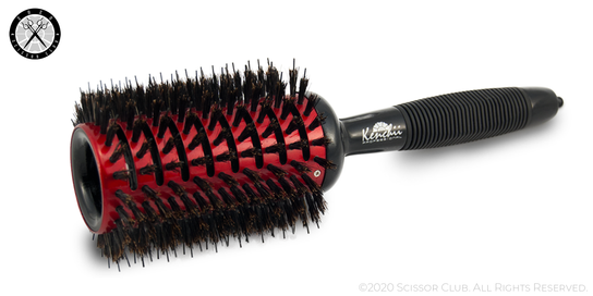 Large Vented Ceramic Brush with Nylon and Boar Bristles