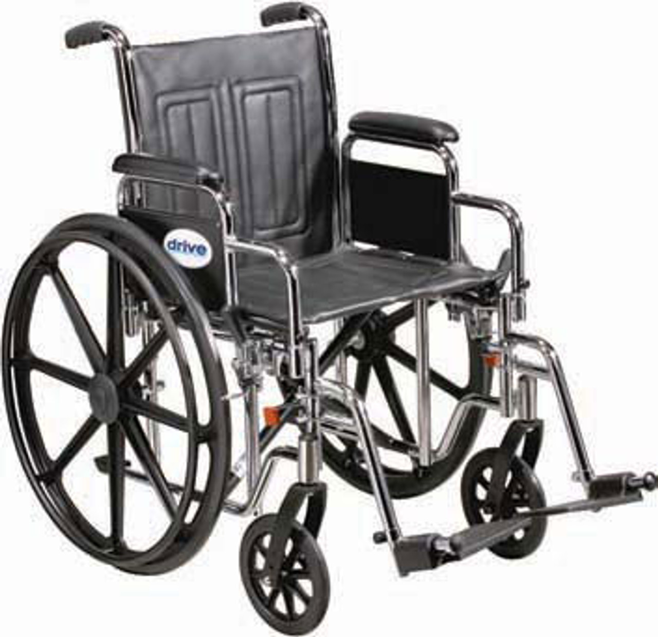 Lightweight Wheelchair with Elevated Foot Rest