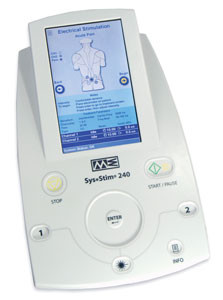 Mettler Sys Stim 240 Neuromuscular Stimulator 4Channel