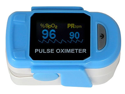 Baseline fingertip pulse oximeter, deluxe (2 AAA batteries included