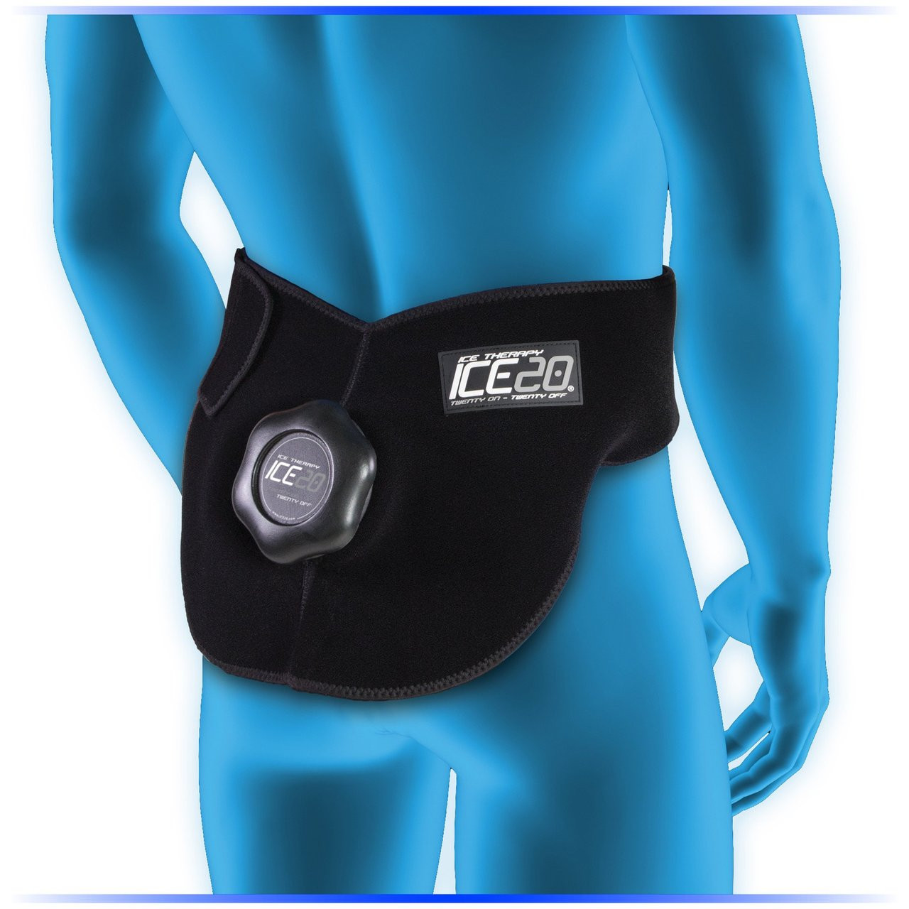 ICE20 Ice Therapy Compression Wrap for Chest Area
