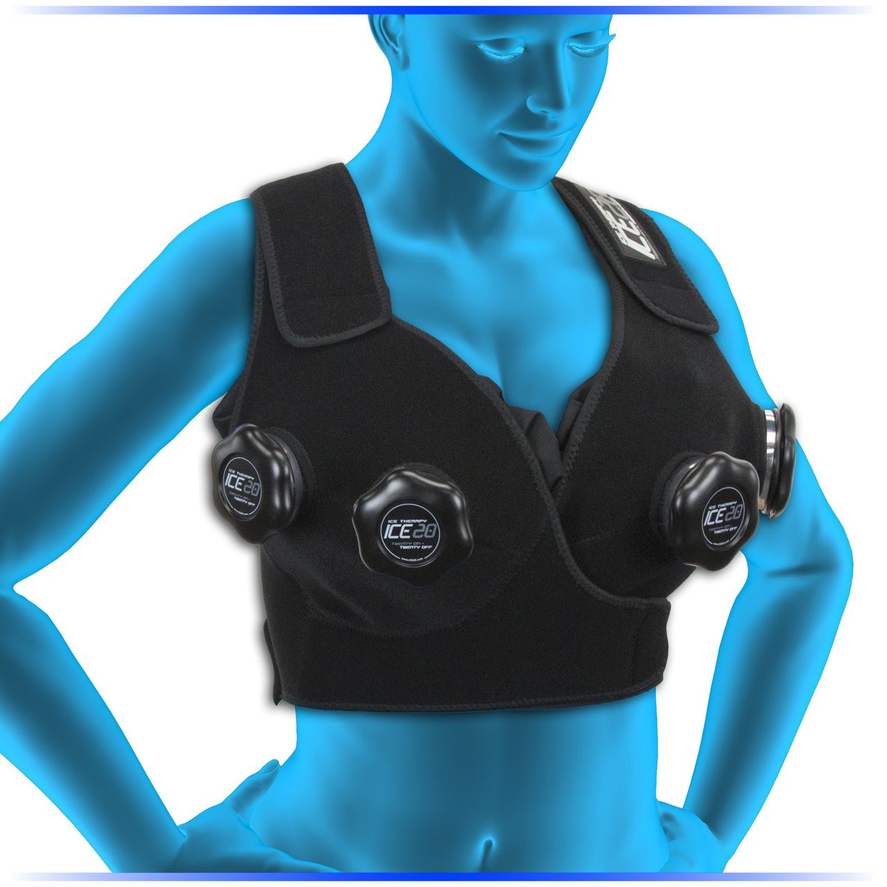 SRC Relief Breast-Eze Ice & Heat Packs