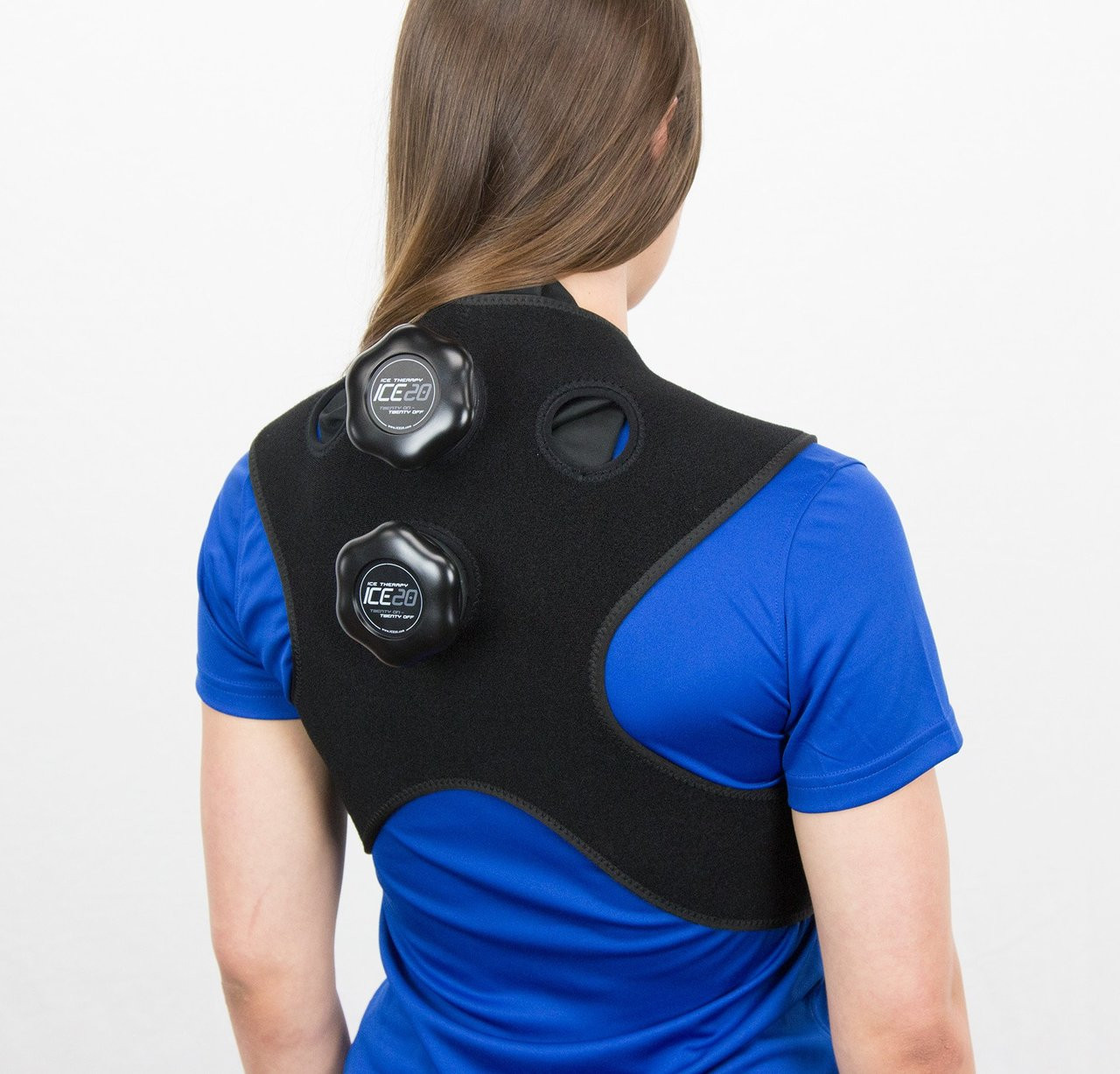 shoulder ice compression wrap