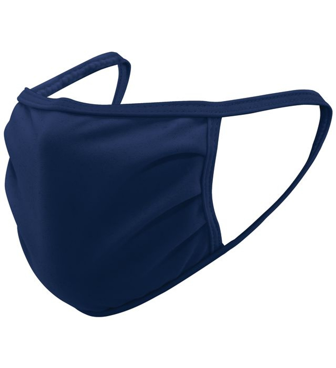 Navy Polyester Face Mask Bulk Pack
