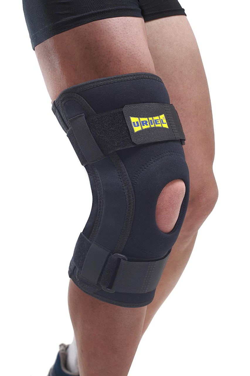 Knee Brace: GenuTrain S Pro Hinged Knee Support - Stability for post-op  ligaments